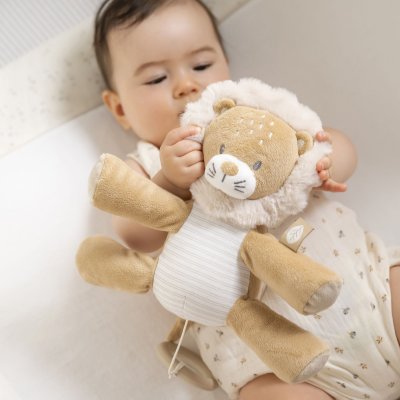 Peluche musicale ernest lion