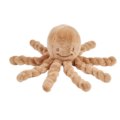 Peluche pieuvre toudous beige ambré