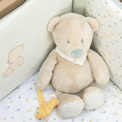 NATTOU Peluche jules l'ours polaire 30 cm