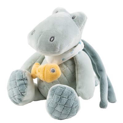 NATTOU Mini peluche musicale roméo le croco