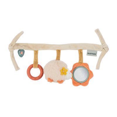 Peluches d'activités à suspendre zoé le hérisson