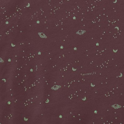 Doudou couverture phosphorescent glow in the dark vieux rose