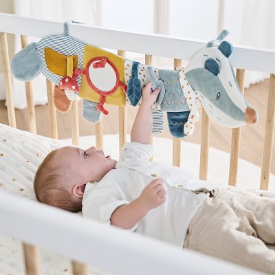 Peluche d'activités 70cm felix le blaireau