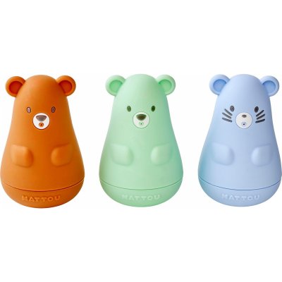 Set 3 aspergeurs bain silicone