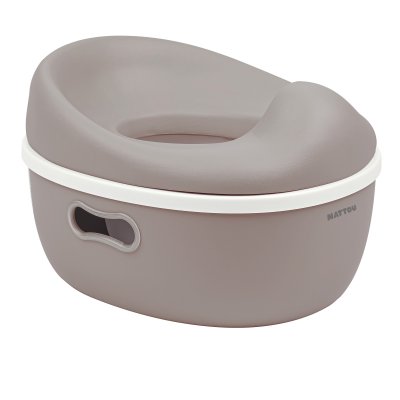 Pot d'apprentissage potty 3 en 1 taupe
