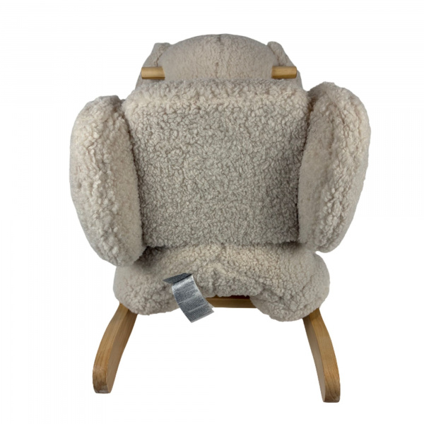 Les imparfaits - bascule bouclette teddy eléphant ecru Nattou