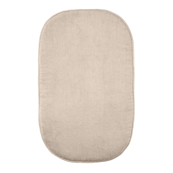 Les imparfaits - coussin en éponge pour matelas à langer taupe Nattou
