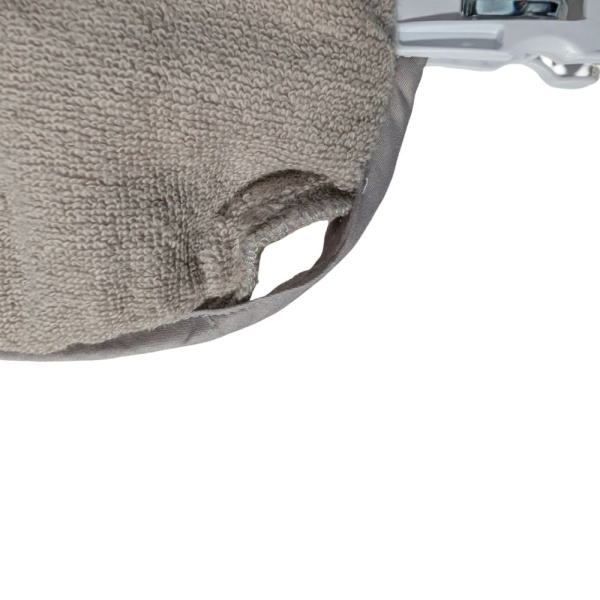 Les imparfaits - coussin en éponge pour matelas à langer taupe Nattou