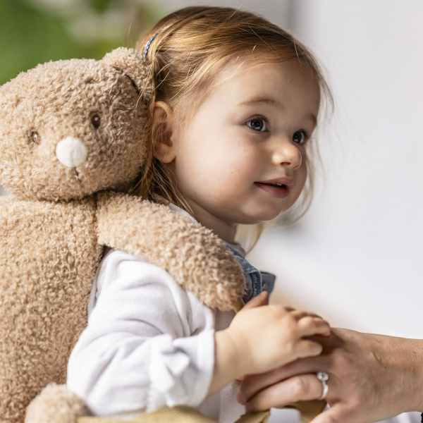 Sac à dos peluche ours caramel Nattou