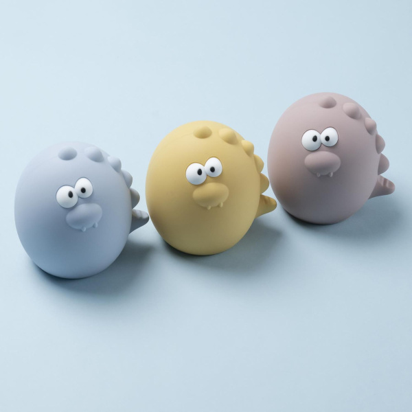 Veilleuse silicone dino bleu Nattou