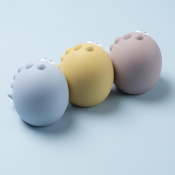 Veilleuse silicone dino ocre Nattou