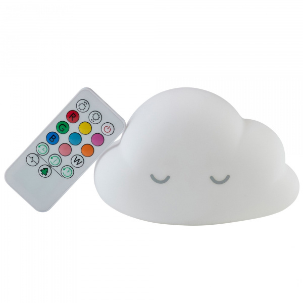 Veilleuse silicone grand nuage à télécommande Nattou