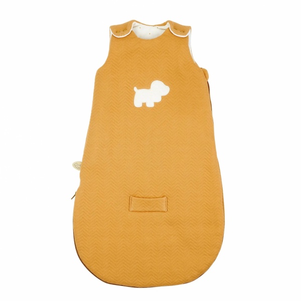 Gigoteuse 70 cm jacquard caramel Nattou