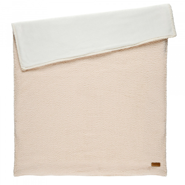 Couverture supersoft 75x100cm teddy bouclette ecru Nattou