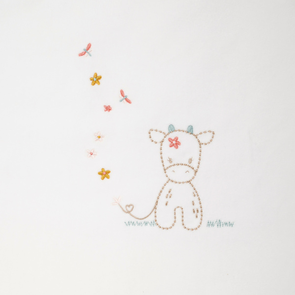 Couverture bébé 100 x 135 cm mila la vache Nattou