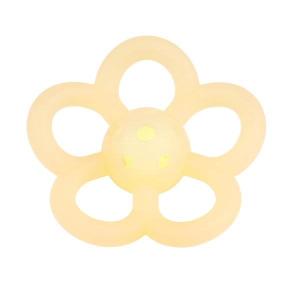 Anneau dentition fleur jaune Nattou