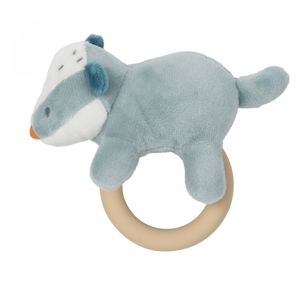 Anneau dentition galaxy beige Nattou