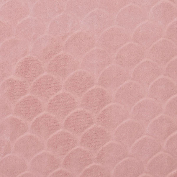 Couverture supersoft wavy 75x100cm vieux rose Nattou