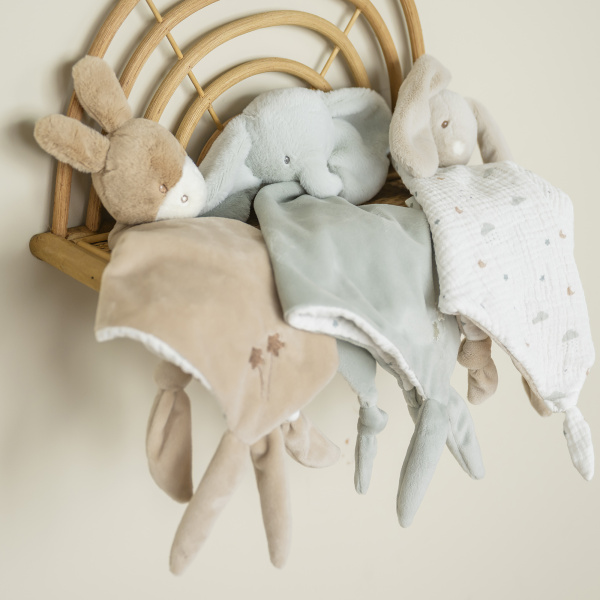 Maxi doudou loulou lapin sable Nattou