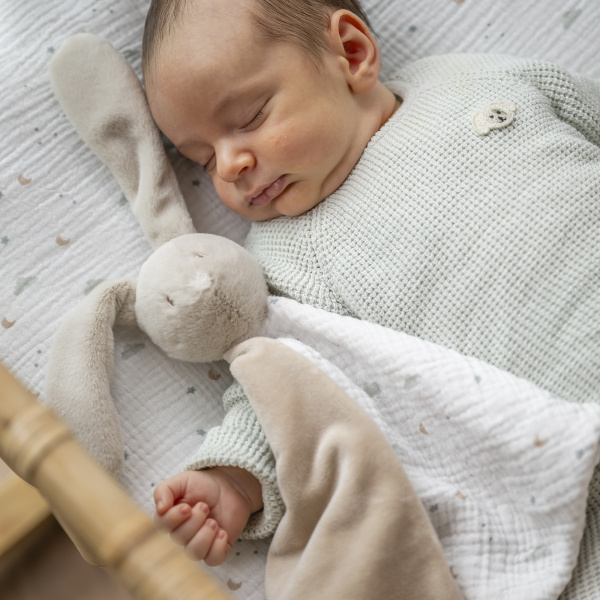 Maxi doudou loulou lapin sable Nattou