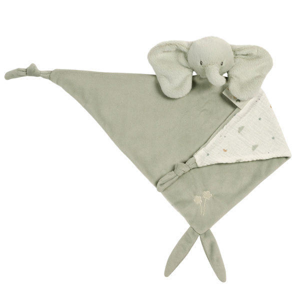 Maxi doudou loulou elephant vert tilleul Nattou