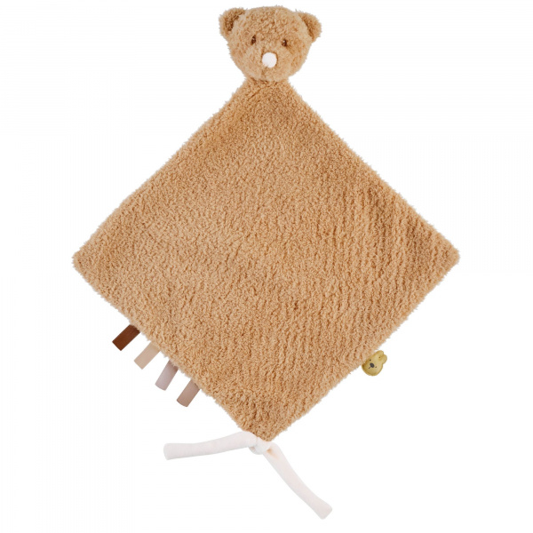 Maxi doudou ours bouclette caramel Nattou