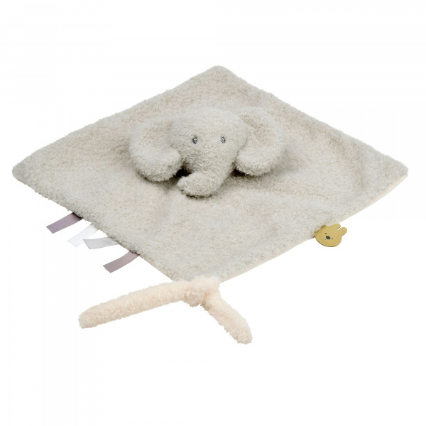 Doudou girafe bouclette écru bouclette Nattou
