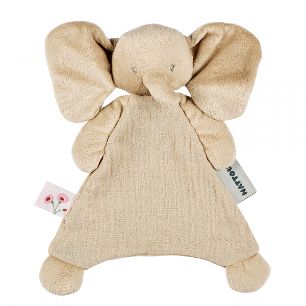 Mini doudou fanfan éléphant sable Nattou