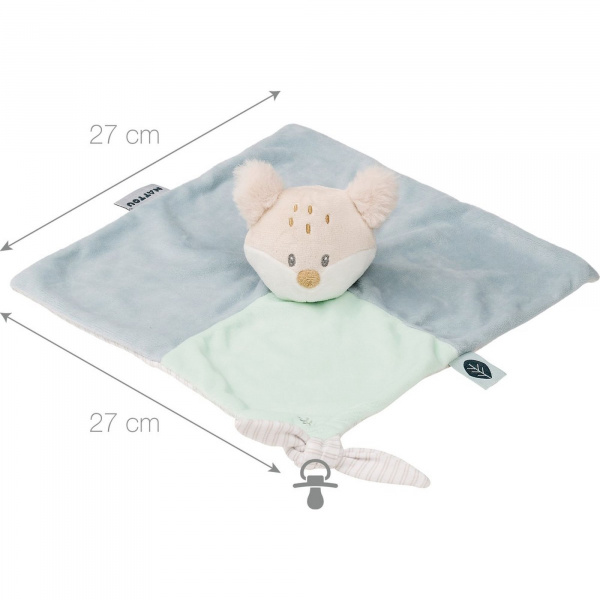 Doudou plat ernest le lion Nattou