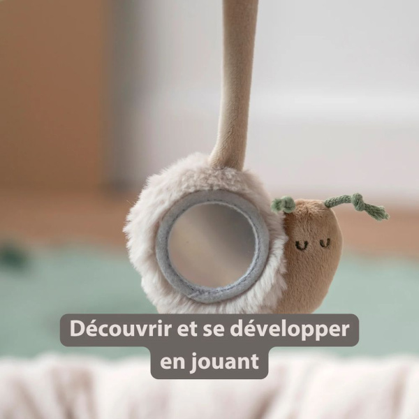 Tapis d'éveil pouf avec arches loulou Nattou