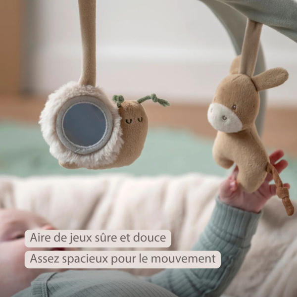 Tapis d'éveil pouf avec arches loulou Nattou