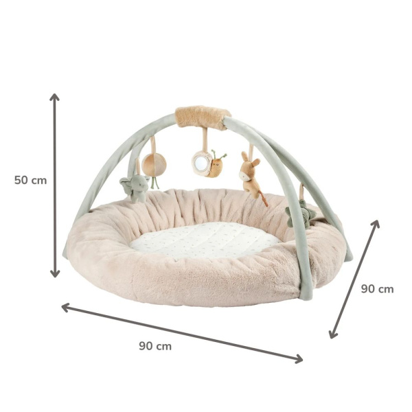 Tapis d'éveil pouf avec arches loulou Nattou