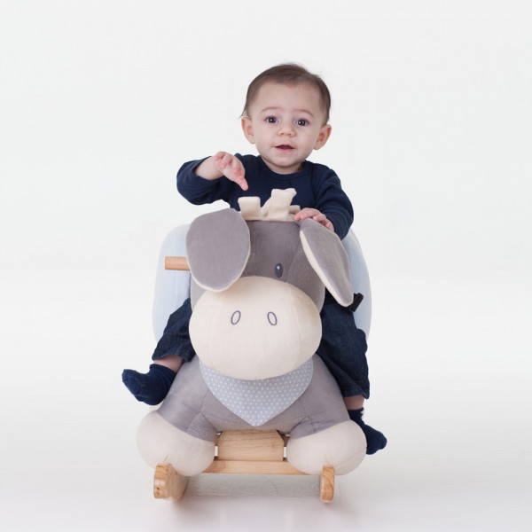 Bascule ane cappuccino beige Nattou