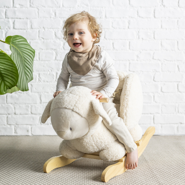 Bascule bouclette teddy mouton Nattou