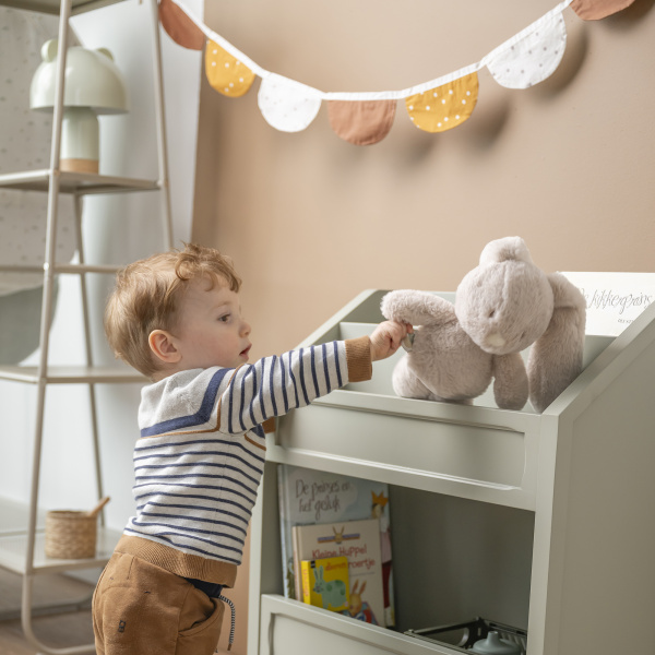 Peluche lapin loulou sable Nattou