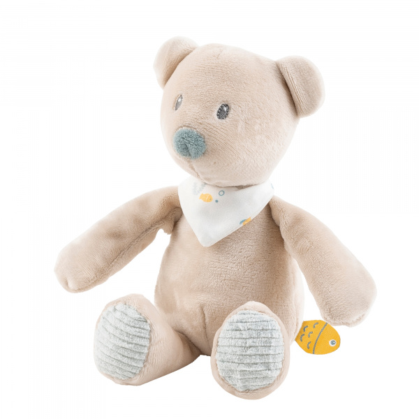 Peluche mini jules l'ours polaire Nattou