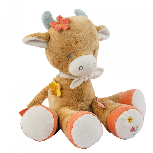 Peluche 30cm mila la vache Nattou