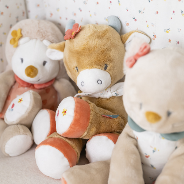 Peluche 30cm mila la vache Nattou