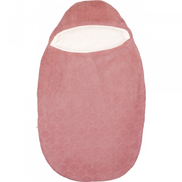 Nid d'ange cocoon wavy vieux rose Nattou