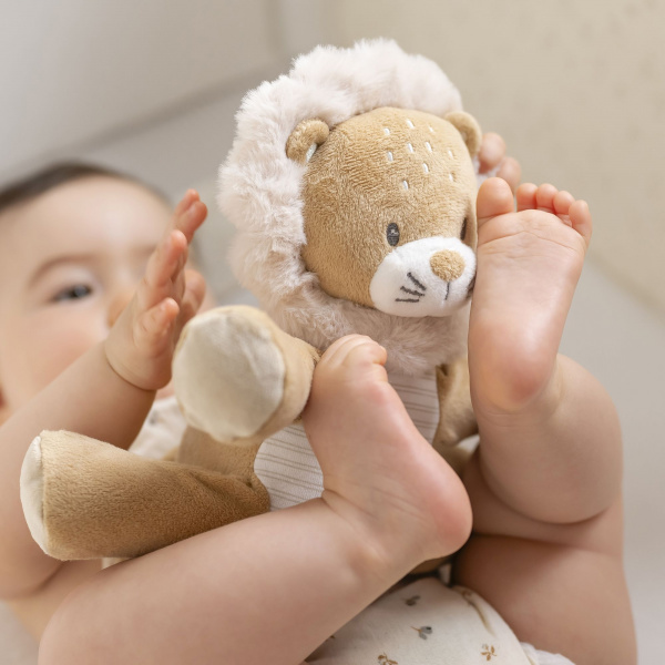 Peluche ernest le lion 30cm Nattou