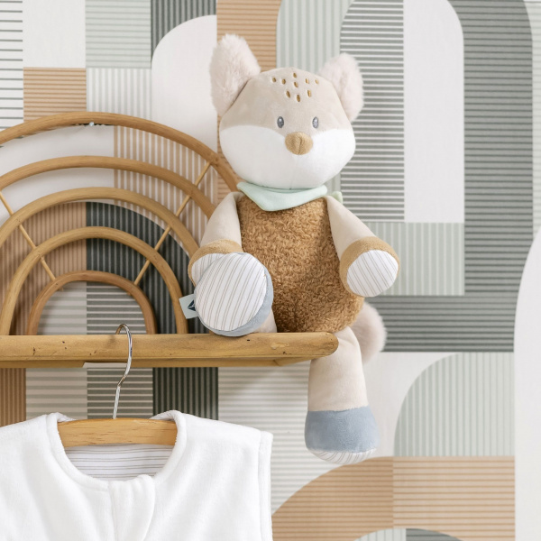 Peluche flo le renard 30cm Nattou