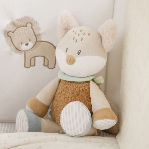 Peluche flo le renard 30cm Nattou
