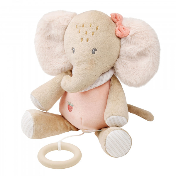 Peluche musicale oli éléphant Nattou