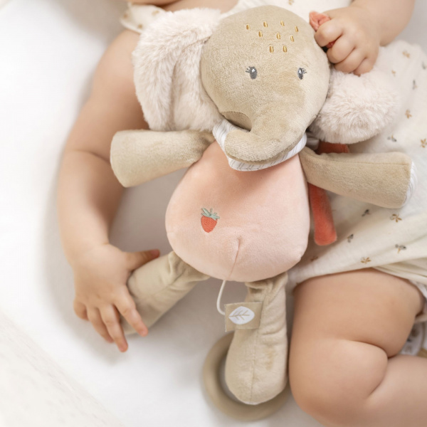 Peluche musicale oli éléphant Nattou