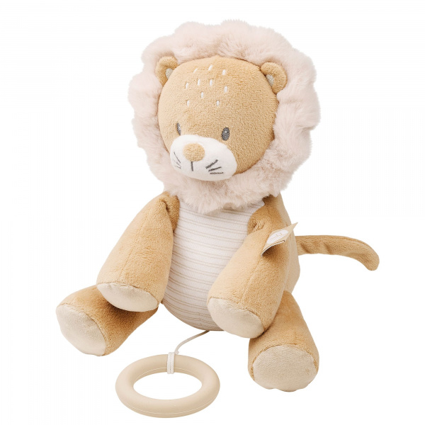 Peluche musicale ernest lion Nattou