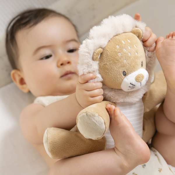 Peluche musicale ernest lion Nattou
