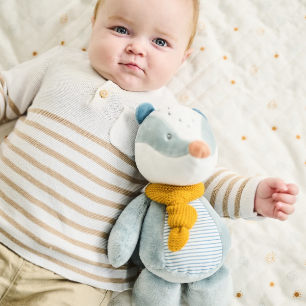 Peluche mini mila la vache Nattou