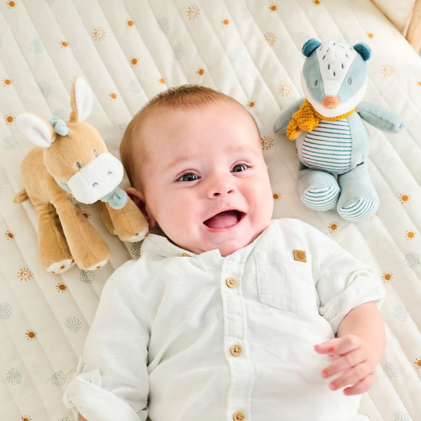 Peluche mini mila la vache Nattou