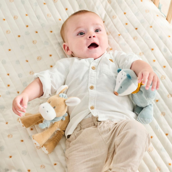 Peluche mini mila la vache Nattou