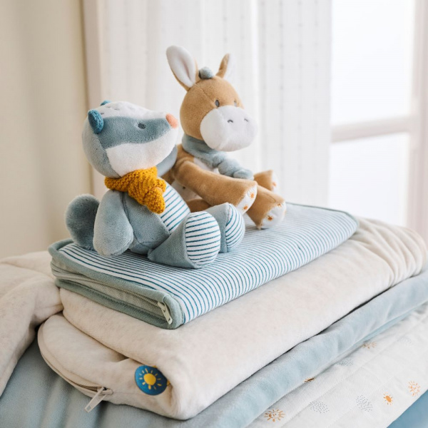 Peluche mini mila la vache Nattou